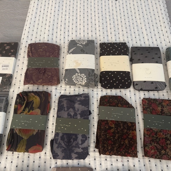 LOT of Anthropologie Patterned Tights - NWT All M/L - Picture 5 of 9